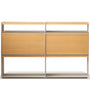 Minimalist Ash Wood Veneer Modular Cabinet AESOP