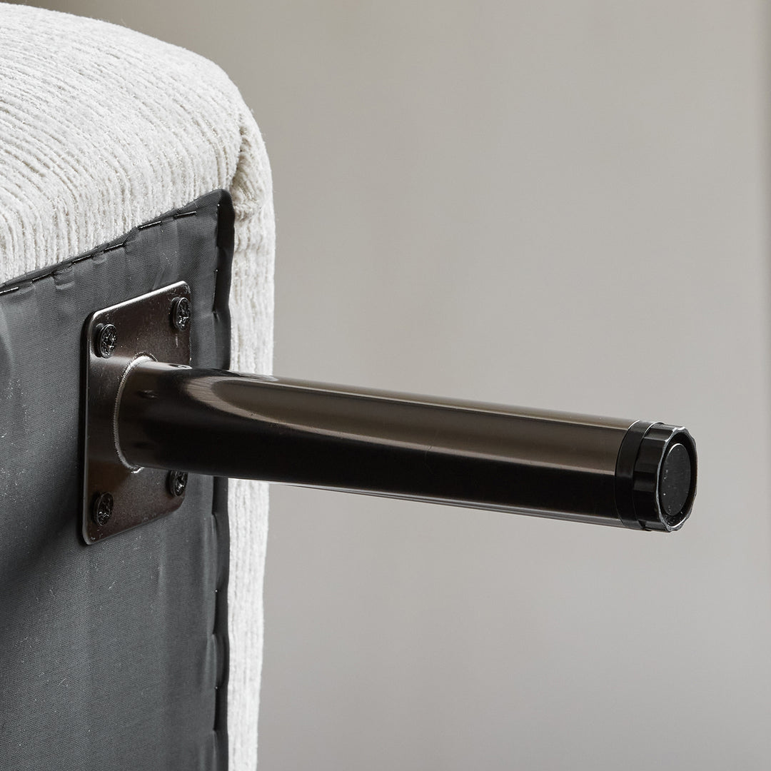 Minimalist chenille velvet fabric 1 seater sofa drift environmental situation.