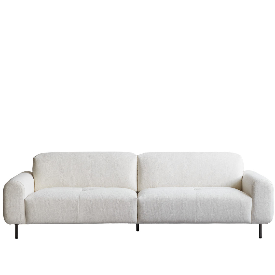 Minimalist chenille velvet fabric 4 seater sofa drift situational feels.