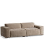 Minimalist Cotton Fabric 3 Seater Sofa CAMALEONDA