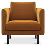 Minimalist Fabric 1 Seater Sofa NOR