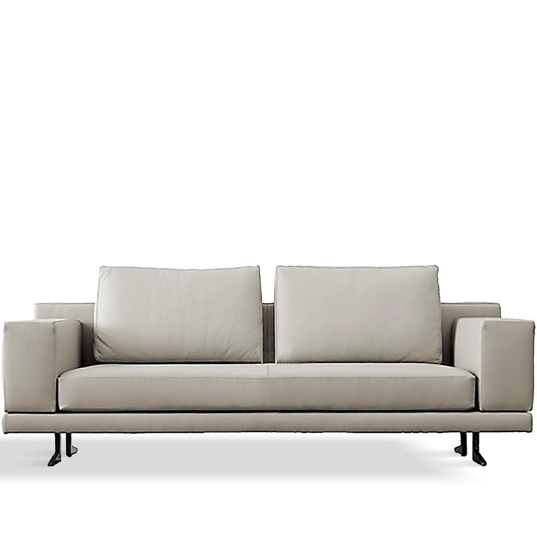 Minimalist fabric 2 seater sofa bologna detail 6.
