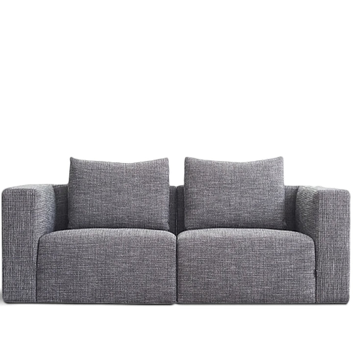 Minimalist fabric 2 seater sofa bri detail 2.
