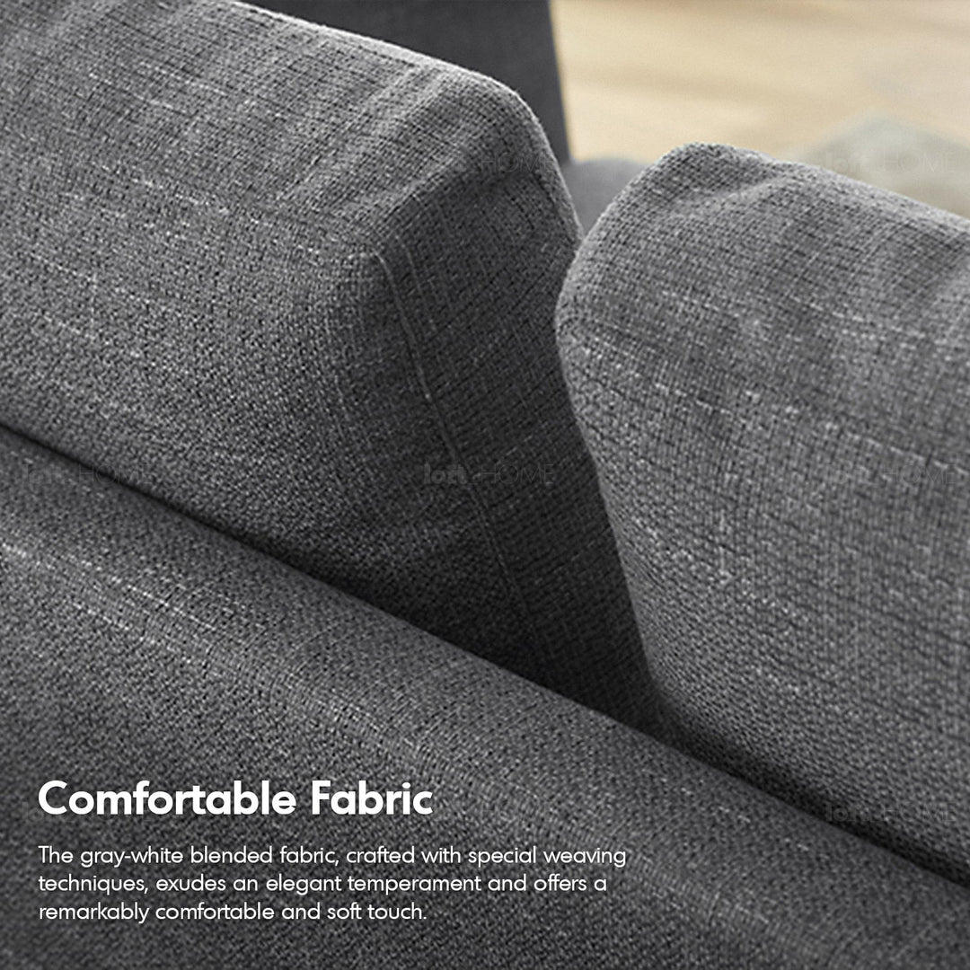 Minimalist fabric 2 seater sofa grace environmental situation.
