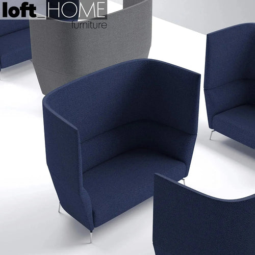 Minimalist Fabric 2 Seater Sofa High Back KAS Good to Know Preview-1