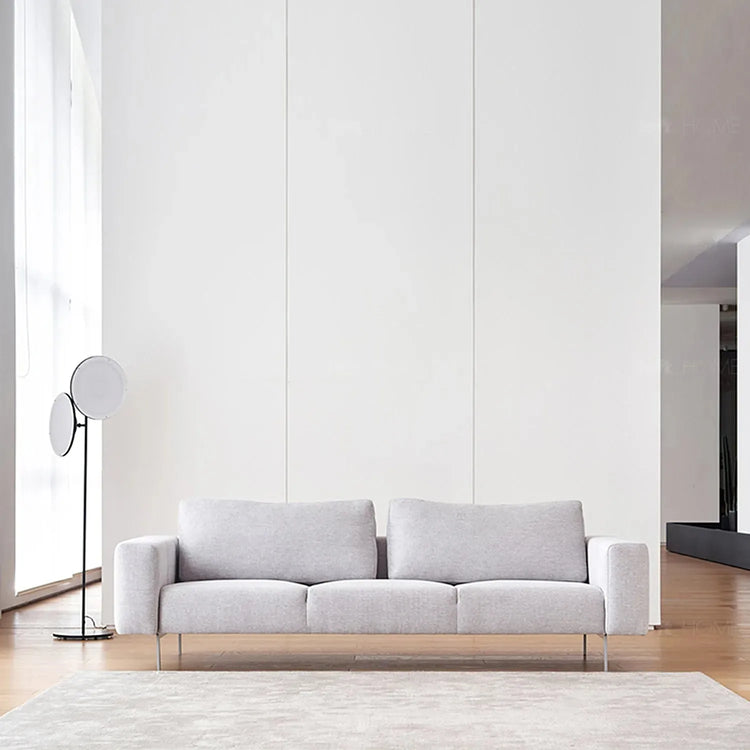 Minimalist Fabric 3 Seater Sofa AMALF Good to Know Preview-1