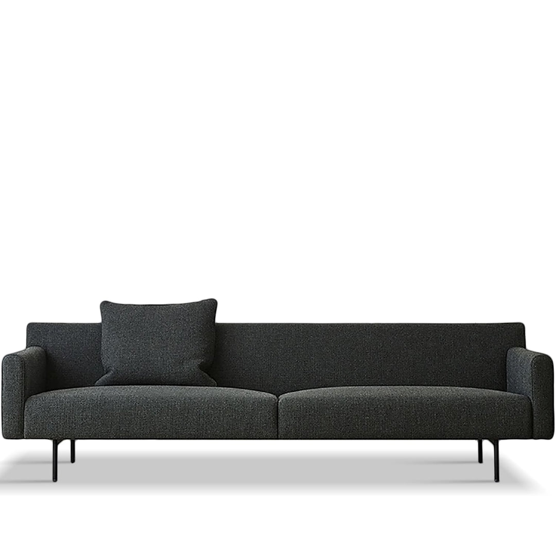 Minimalist fabric 3 seater sofa ann detail 9.