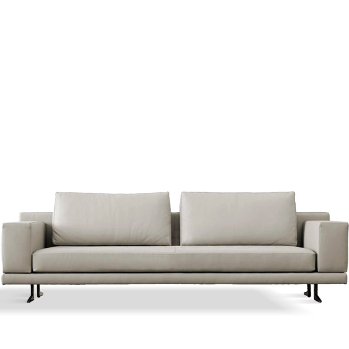 Minimalist fabric 3 seater sofa bologna detail 6.