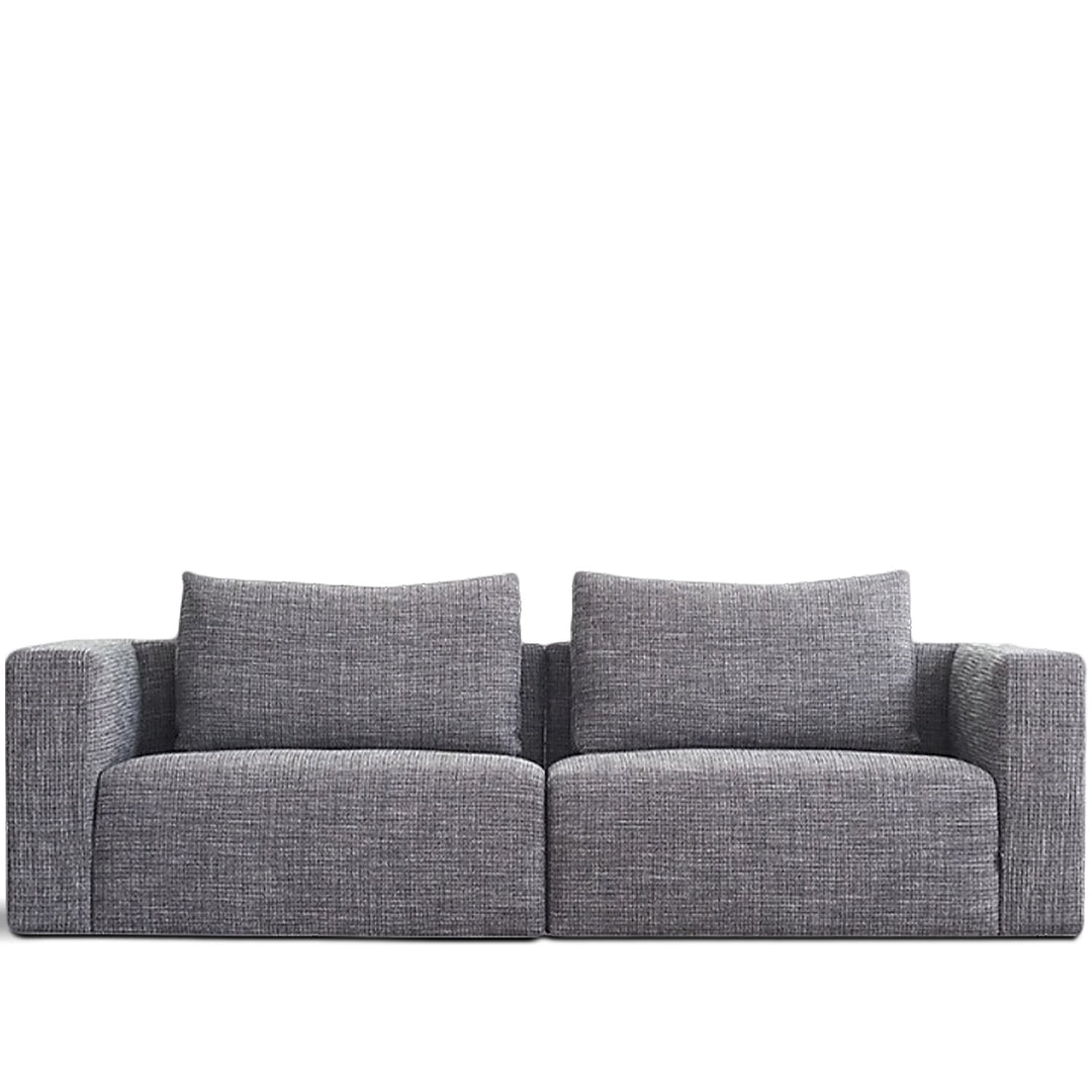 Minimalist fabric 3 seater sofa bri detail 2.