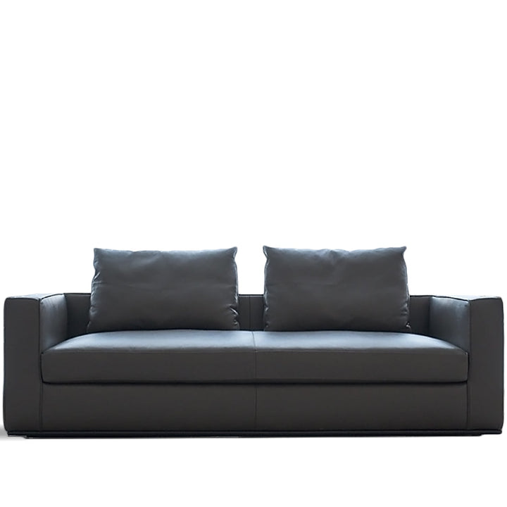 Minimalist fabric 3 seater sofa como situational feels.