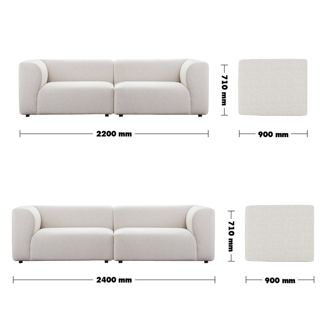 Minimalist fabric 3 seater sofa flower size charts.