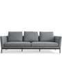 Minimalist Fabric 3 Seater Sofa GRACE