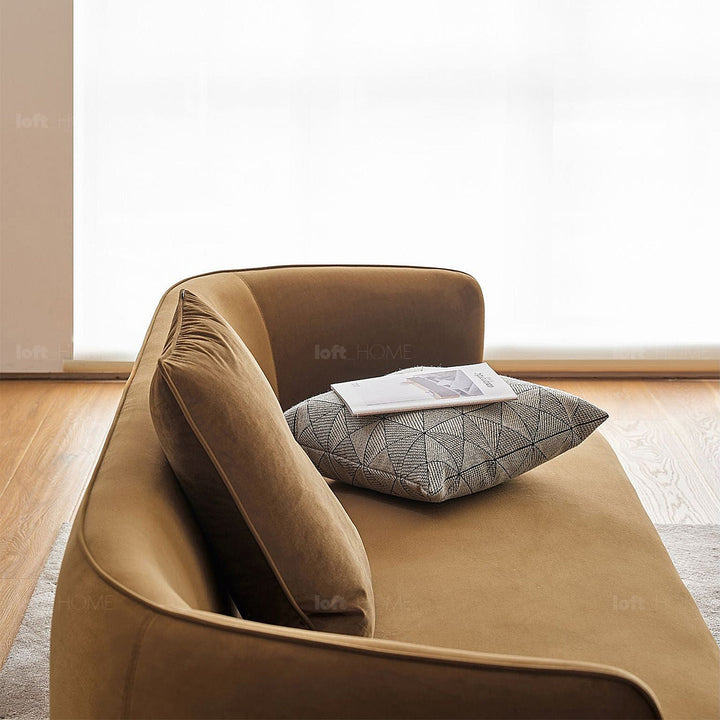 Minimalist fabric 3 seater sofa heb environmental situation.