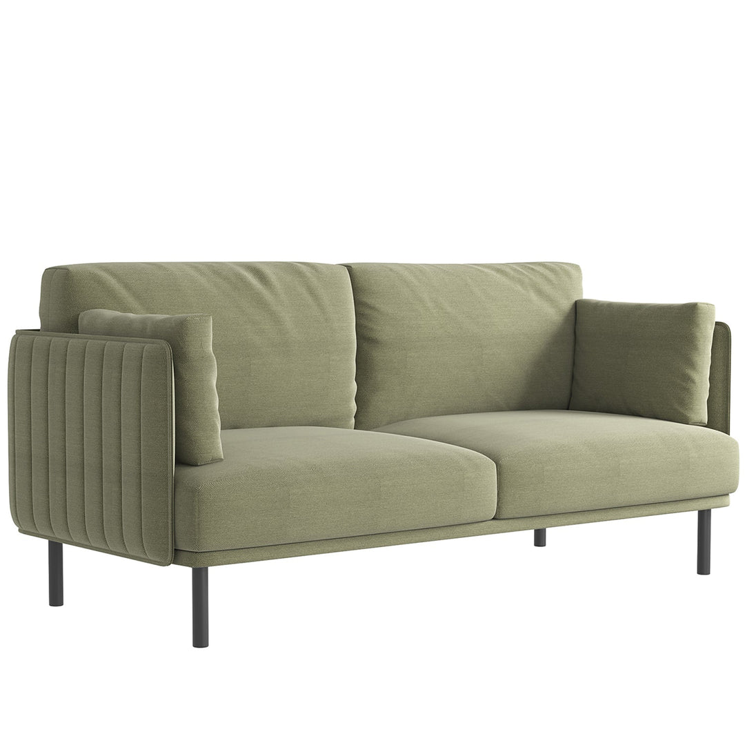 Minimalist fabric 3 seater sofa muti in still life.