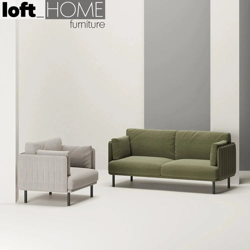 Minimalist Fabric 3 Seater Sofa MUTI Good to Know Preview-1