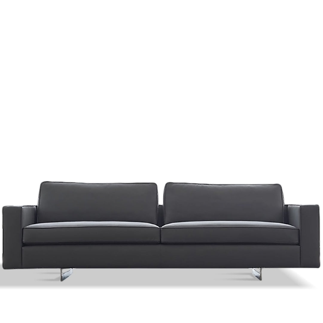 Minimalist fabric 3 seater sofa vemb detail 1.
