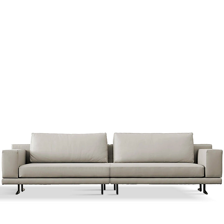 Minimalist fabric 3.5 seater sofa bologna detail 6.