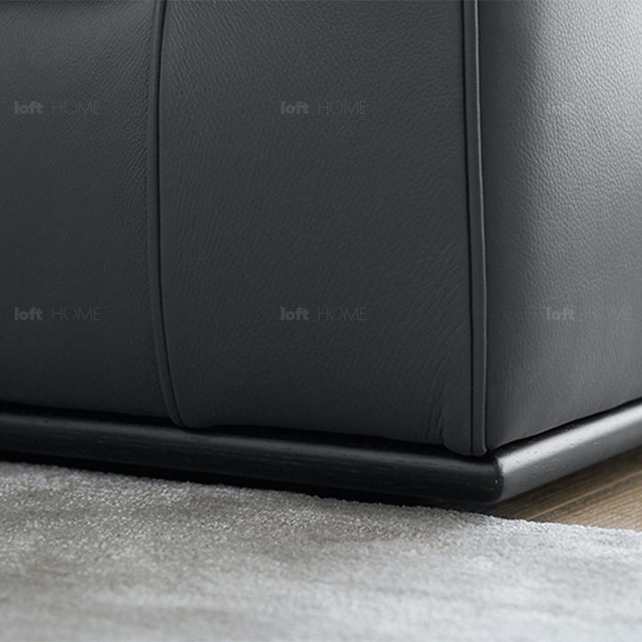 Minimalist fabric 3.5 seater sofa como conceptual design.