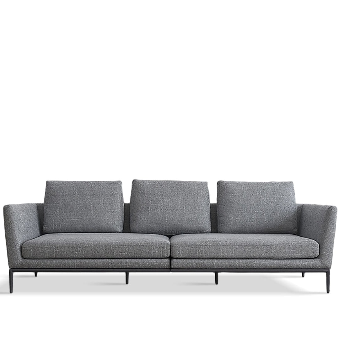 Minimalist fabric 3.5 seater sofa grace detail 5.