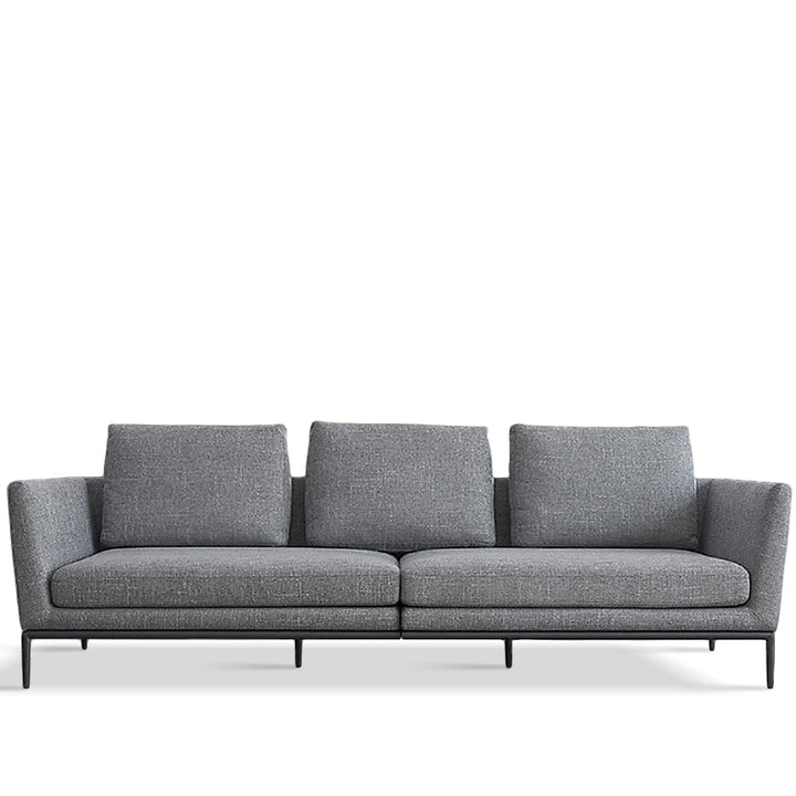Minimalist fabric 3.5 seater sofa grace detail 5.