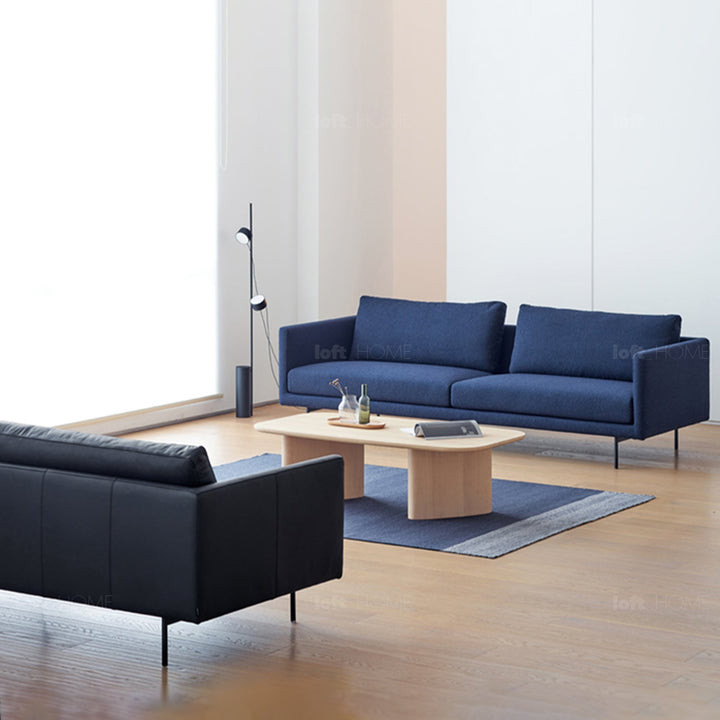 Minimalist fabric 3.5 seater sofa rina detail 3.