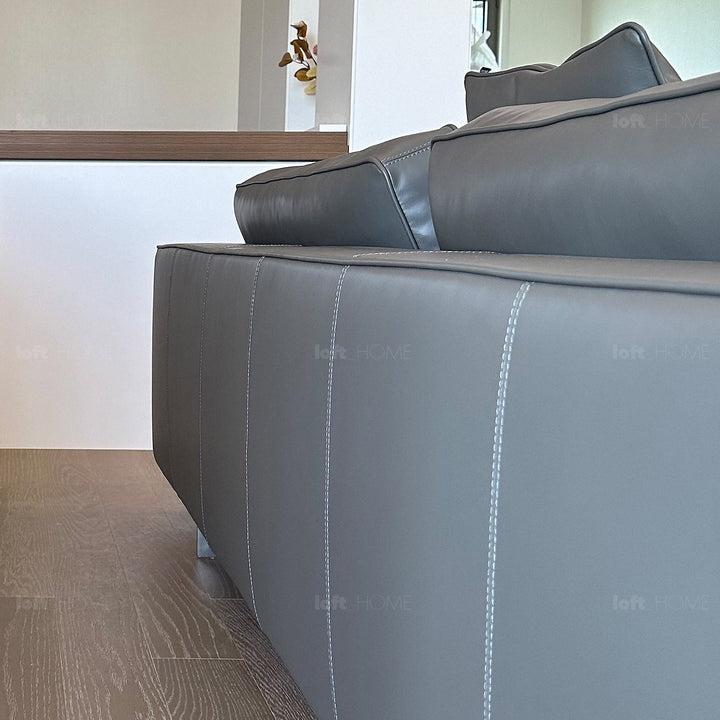 Minimalist fabric 3.5 seater sofa vemb conceptual design.