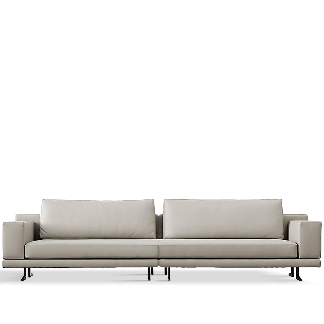 Minimalist fabric 4 seater sofa bologna detail 5.