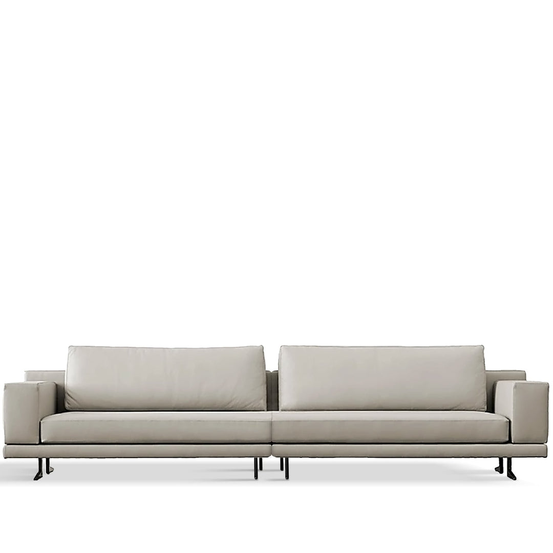 Minimalist fabric 4 seater sofa bologna detail 6.