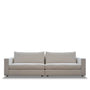 Minimalist Fabric 4 Seater Sofa WHITE