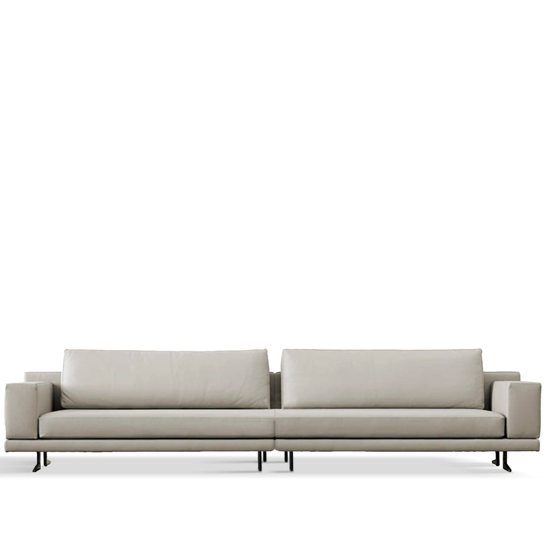 Minimalist fabric 4.5 seater sofa bologna detail 5.