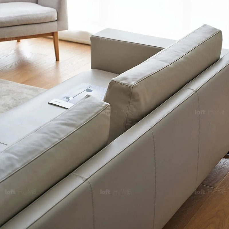 Minimalist fabric 4.5 seater sofa bologna environmental situation.