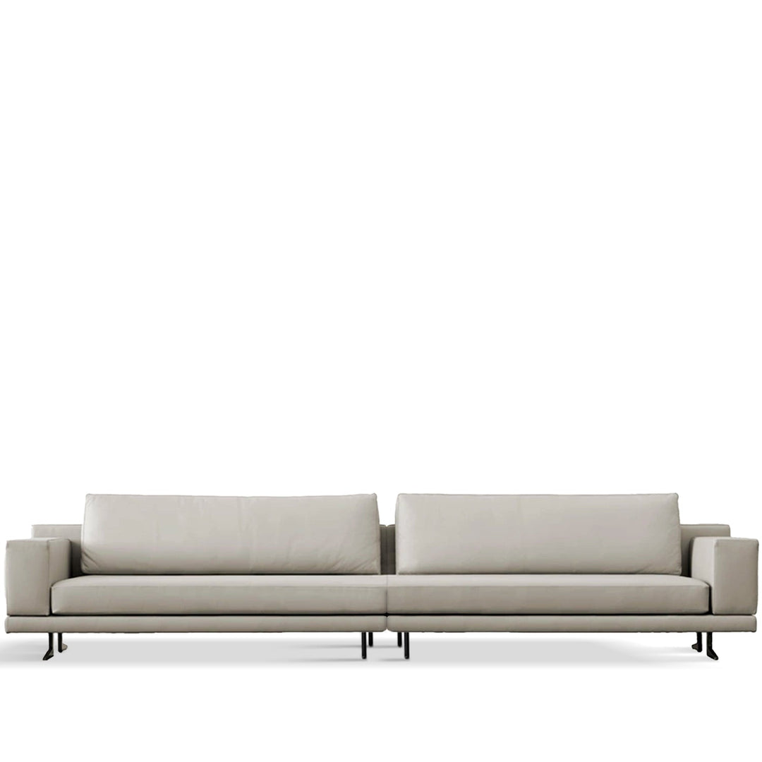 Minimalist fabric 4.5 seater sofa bologna detail 6.