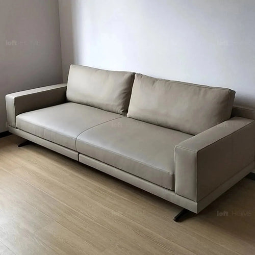 Minimalist Fabric 4 Seater Sofa BOLOGNA Good to Know Preview-1