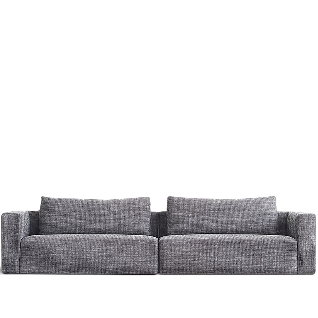 Minimalist fabric 4.5 seater sofa bri detail 2.