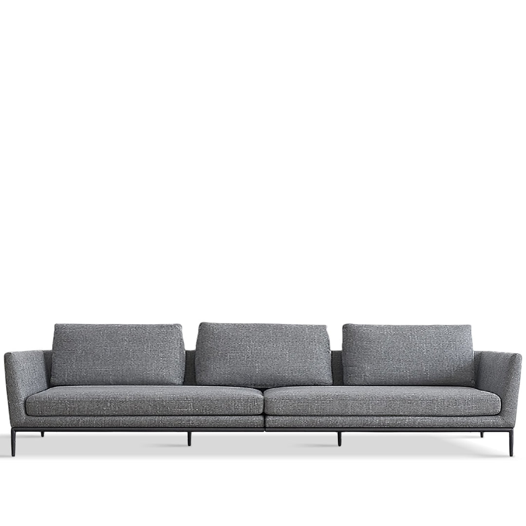 Minimalist fabric 4.5 seater sofa grace detail 6.