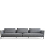 Minimalist Fabric 4.5 Seater Sofa GRACE
