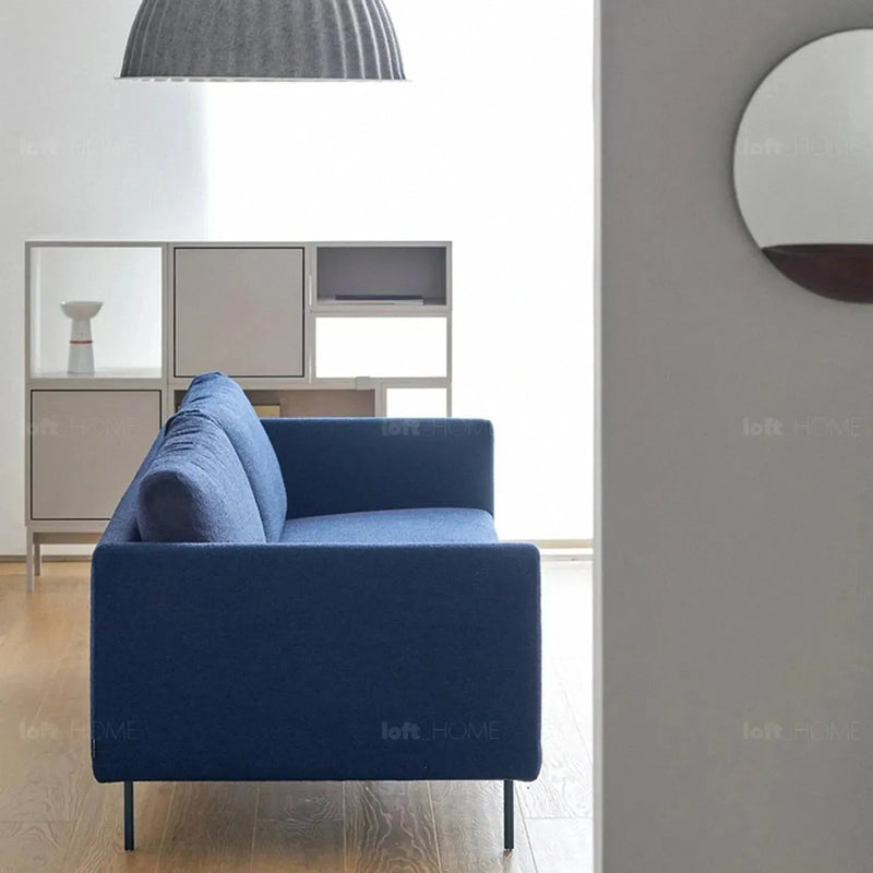 Minimalist fabric 4.5 seater sofa rina conceptual design.