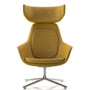 Modern Fabric And Leather 1 Seater Sofa ALGER