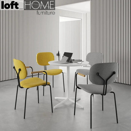Bauhaus Fabric Dining Chair ET Arm Good to Know Preview-1