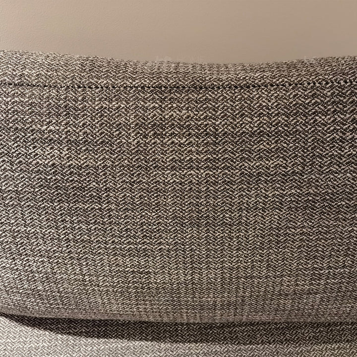 Minimalist fabric sofa bed bologna layered structure.