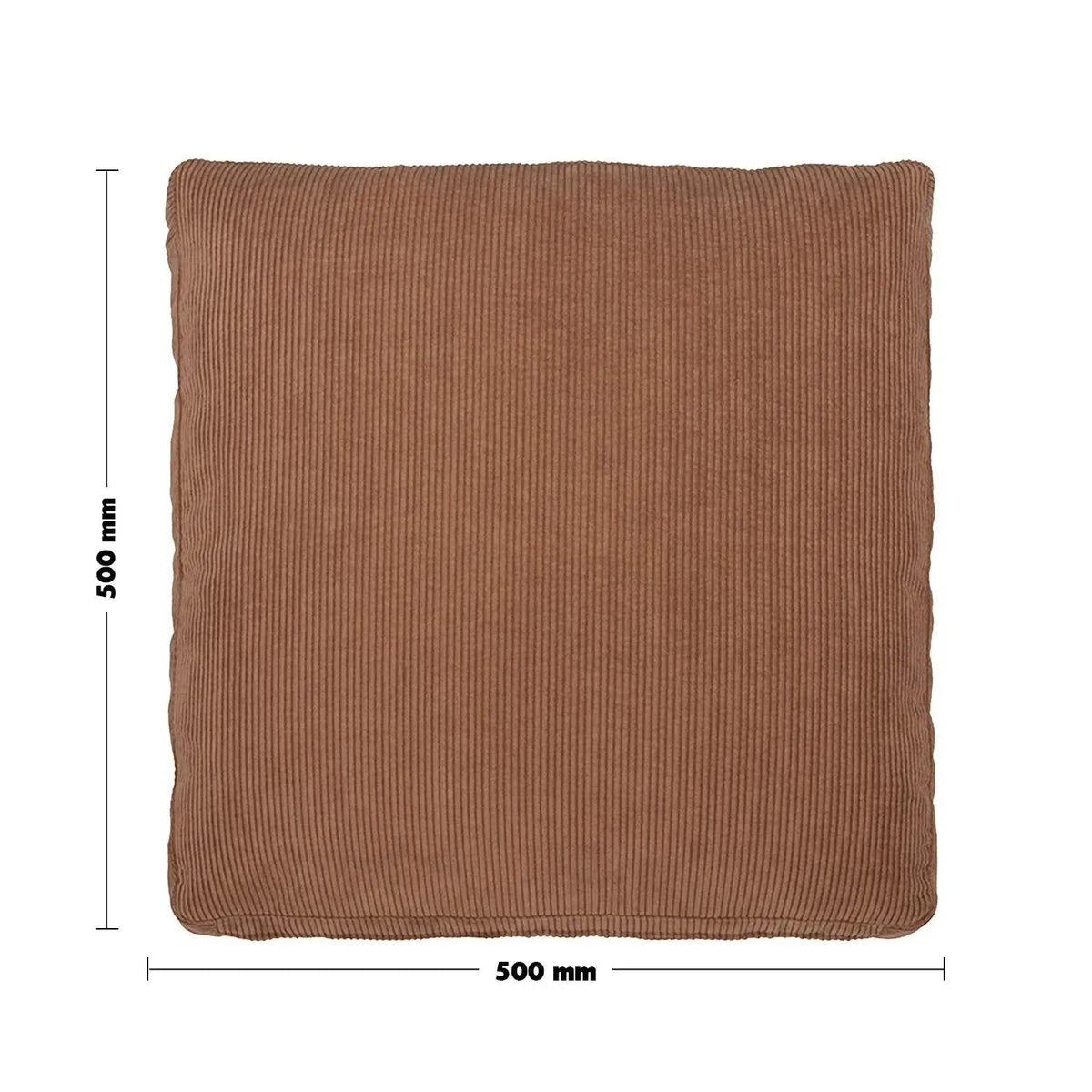 Minimalist fabric sofa pillow corduroy orange size charts.