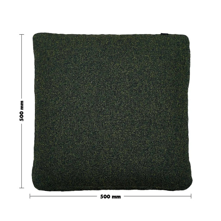 Minimalist fabric sofa pillow nor green size charts.