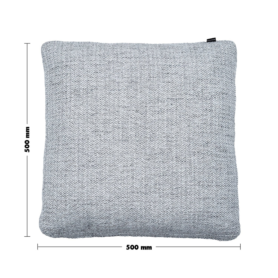 Minimalist fabric sofa pillow nor white size charts.