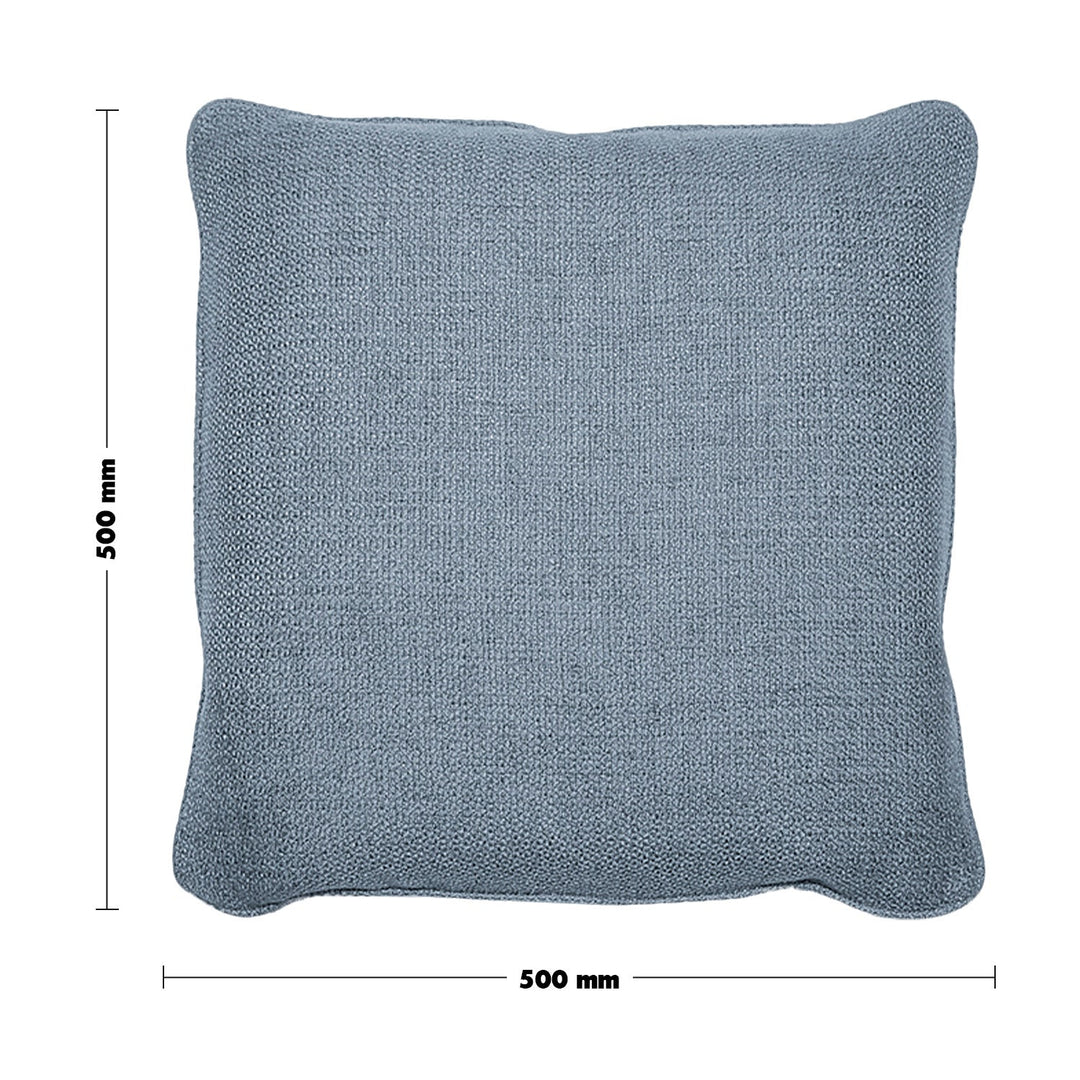 Minimalist Fabric Sofa Pillow PALE Blue