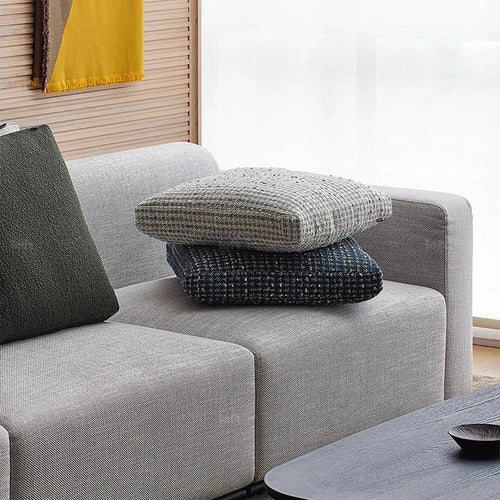 Scandinavian Fabric Sofa Pillow SAPPHIRE Blue Good to Know Preview-1