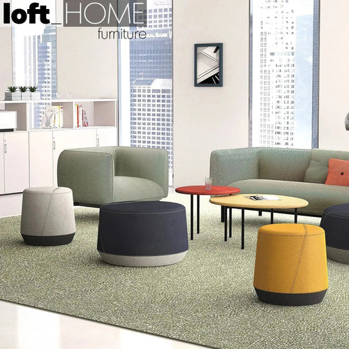 Modern Fabric Ottoman BUONO Good to Know Preview-1