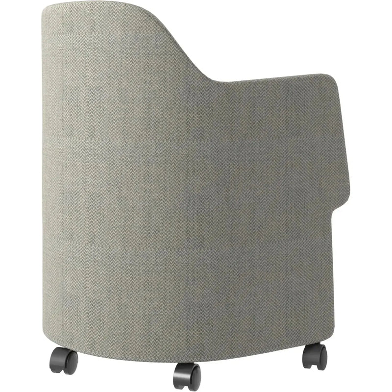 Modern fabric training 1 seater sofa cactus in close up details.