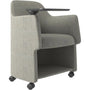 Modern Fabric Training Office Chair With Writing Board CACTUS