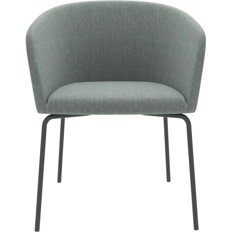 Bauhaus metal fabric dining chair slicing in details.