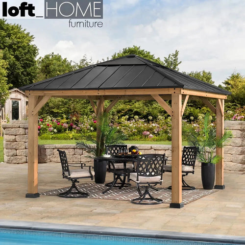 Rustic Outdoor Gazebo HARMONY Good to Know Preview-1